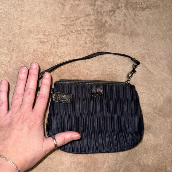 Coach Dark Grey Clutch Bag - Picture 6 of 6